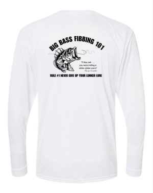 BIG BASS FIBBING 101 SPF SHIRT