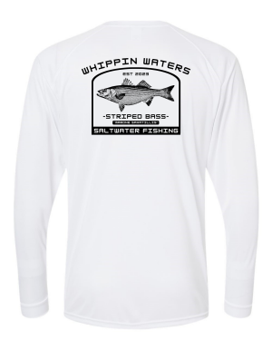 STRIPED BASS SALTWATER SPF FISHING SHIRT