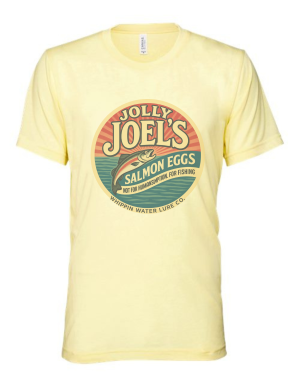 Jolly Joels Salmon Eggs T-Shirt (front graphics only)
